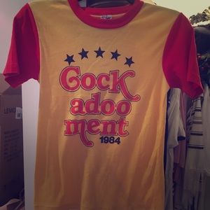 MAKE OFFER funny naughty novelty vintage tee shirt